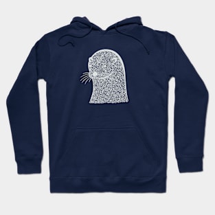 Otter Ink Art - cool and fun water animal design Hoodie